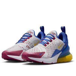 Nike Air Max 270 sneakers in Comet Blue Sweet Beet
